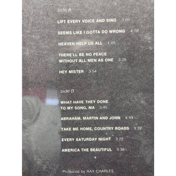 RAY CHARLES A MESSAGE FROM THE PEOPLE  RARE LP RECORD vinyl-Sealed - Picture 8 of 8